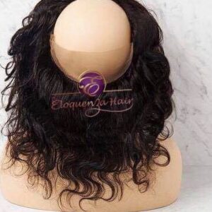 ELOQUENZA 100% VIRGIN HAIR 360 LACE FRONTAL