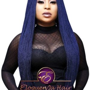 ELOQUENZAUK 100% HAND MADE BRIADED WIG