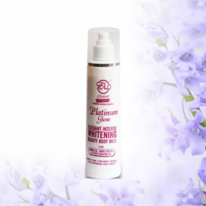 PLATINUM GLOW ELEGANT INTENSE WHITENING BODY MILK WITH ESSENTIAL OIL