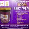 NEW HAND MADE BERNICE AFRICA HERBAL REPAIR BLACK NON WHITENING BODY SOAP 500G